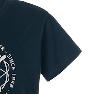 キッズ ボーイズ ACTIVE SPORTS グラフィック 半袖 Tシャツ 120-160cm, Dark Night, extralarge-JPN
