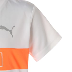 キッズ ボーイズ ACTIVE SPORTS ポリ グラフィック 半袖 Tシャツ 120-160cm, PUMA White, extralarge-JPN