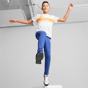 キッズ ボーイズ ACTIVE SPORTS ポリ グラフィック 半袖 Tシャツ 120-160cm, PUMA White, extralarge-JPN