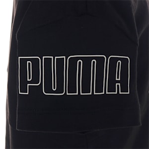 キッズ ガールズ PUMA POWER カラーブロック 半袖 Tシャツ 120-160cm, PUMA Black