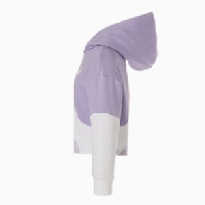 キッズ ガールズ PUMA POWER キャット フーディー 120-160cm, Vivid Violet, extralarge-JPN