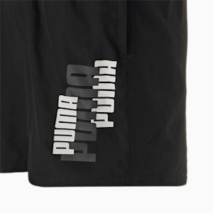 キッズ ボーイズ ESS+ ロゴ ラボ ウーブン ショーツ 120-160cm, PUMA Black