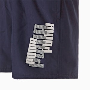 キッズ ボーイズ ESS+ ロゴ ラボ ウーブン ショーツ 120-160cm, PUMA Navy