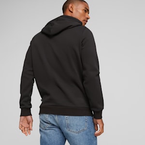 ESS+ Logo Lab Men's Hoodie, PUMA Black, extralarge