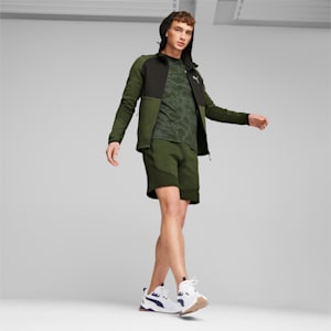 EVOSTRIPE Full-Zip Men's Hoodie, Myrtle, extralarge-IND
