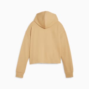 Sudadera con gorra corta para mujer ESS+, Sand Dune, extralarge