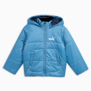 Minicats Toddlers' Hooded Padded Jacket, Blue Horizon, extralarge-IND
