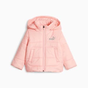 Minicats Toddlers' Hooded Padded Jacket, Peach Smoothie, extralarge