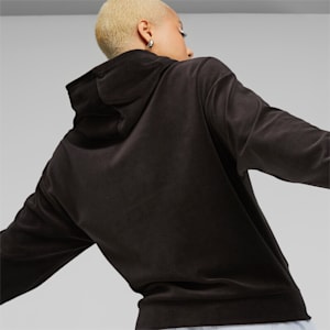 ESS+ Women's Hoodie, PUMA Black, extralarge