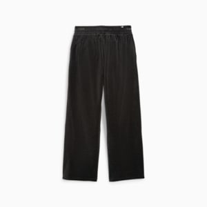 Essentials Elevated Women's Straight Leg Pants, PUMA Black, extralarge-GBR
