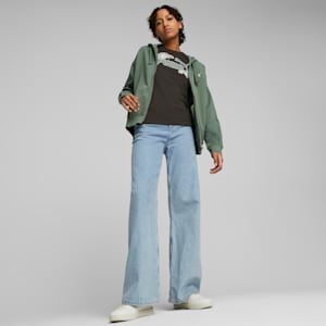 HER Terry Full-Zip Women's Hoodie, Eucalyptus, extralarge-IND