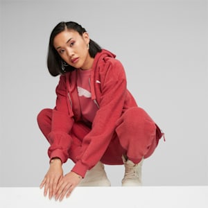 HER Winterised Women's Hoodie, Astro Red, extralarge-IND