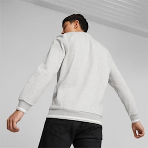 PUMA SQUAD Men's Crew Neck Sweatshirt, Light Gray Heather, extralarge-GBR