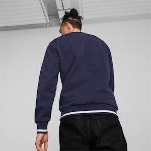 PUMA SQUAD Men's Crew Neck Sweatshirt, PUMA Navy, extralarge-GBR