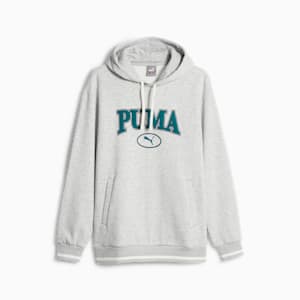 PUMA SQUAD Men's Hoodie, Light Gray Heather, extralarge-GBR