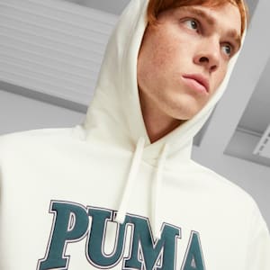 Sudadera con capucha PUMA SQUAD para hombre, Warm White, extralarge