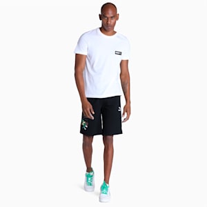 Super Printed Graphic Men's Shorts, PUMA Black, extralarge-IND