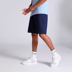 Solid Chino Men's Shorts, New Navy, extralarge-IND