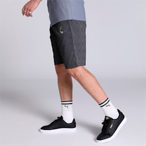 PUMA x one8  Men's Printed Chino Shorts, PUMA Black, extralarge-IND