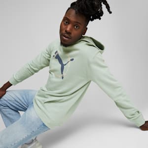 Puma sweatshirt green sales