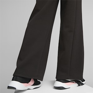 Pants clásicos de pierna recta PUMA MOTION para mujer, PUMA Black, extralarge