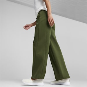 Pants clásicos de pierna recta PUMA MOTION para mujer, Myrtle, extralarge