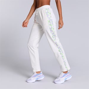 W Floral AOP Panel Women's Pants, Pristine, extralarge-IND