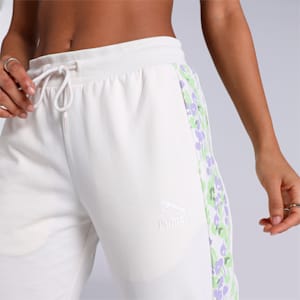 W Floral AOP Panel Women's Pants, Pristine, extralarge-IND
