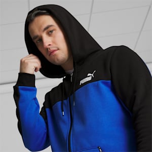 Puma Squad Men's Full-Zip Hoodie, Dark Blue, S