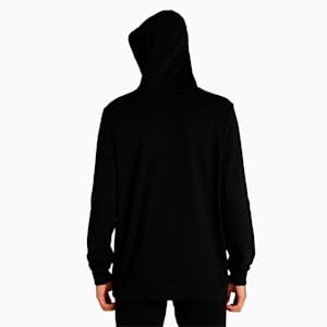 Graphic Men's Hoodie, Puma Black, extralarge-IND