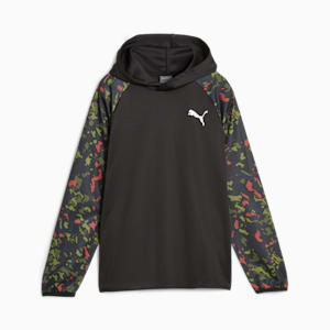 Sudadera con capucha Active Sports Poly para jóvenes, PUMA Black