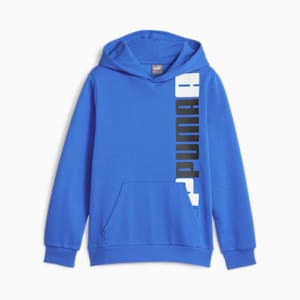 LOGO Lab Youth Hoodie, Racing Blue, extralarge-IND