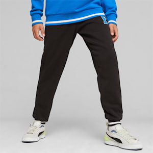 PUMA SQUAD Youth Fleece Sweatpants, PUMA Black-cat, extralarge-IND