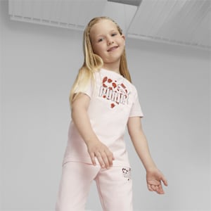 Mix Match Kid's T-shirt, Frosty Pink, extralarge-IND