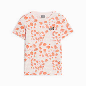 Camiseta Essentials Mix Match para niños, Frosty Pink