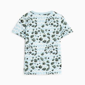 Essentials Mix Match Little Kids' Printed Tee, Silver Sky