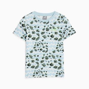 Camiseta Essentials Mix Match para niños, Silver Sky