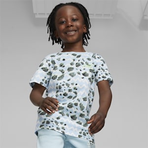 Mix Match Kid's T-shirt, Silver Sky, extralarge-IND