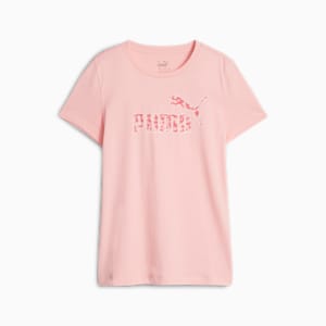 Camiseta Essentials+ Animal para niños grandes, Peach Smoothie