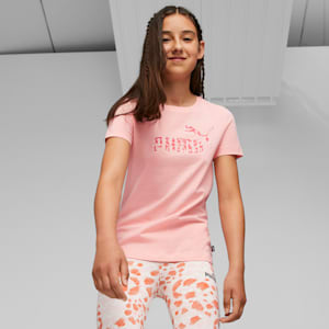 Essentials+ Animal Big Kids' Tee, Peach Smoothie, extralarge