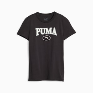 Camiseta estampada PUMA SQUAD Infantiles, PUMA Black, extralarge