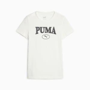 Camiseta estampada PUMA SQUAD Infantiles, Warm White, extralarge