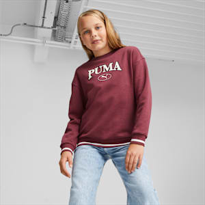 SQUAD Youth Sweatshirt, Dark Jasper, extralarge-IND