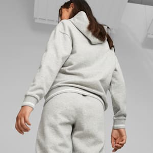 PUMA SQUAD Youth Hoodie, Light Gray Heather, extralarge-GBR