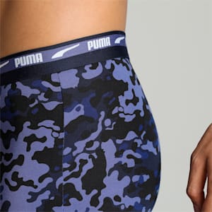 Stretch Camo Men's Trunks Pack of 2 with EVERFRESH Technology, Peacoat-Marlin