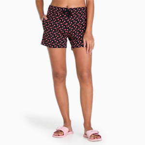Women's Shorts Pack of 2, Puma Black-Paradise Pink, extralarge-IND