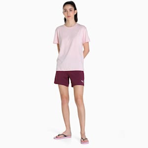 Women's Shorts Pack of 2, Lavender Fog-Grape Wine, extralarge-IND