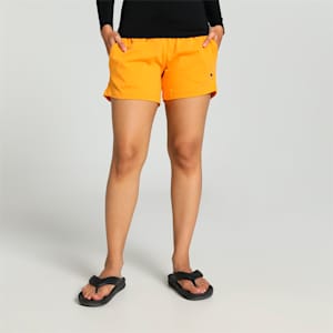 Women's Shorts Pack of 2, PUMA Black-Zinnia, extralarge-IND
