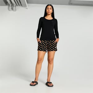 PUMA Women's Shorts Pack of 2, PUMA Black-Zinnia, extralarge-IND