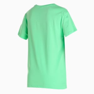 PUMA Women's T-Shirt & Shorts Set, Summer Green-Ivory Glow, extralarge-IND